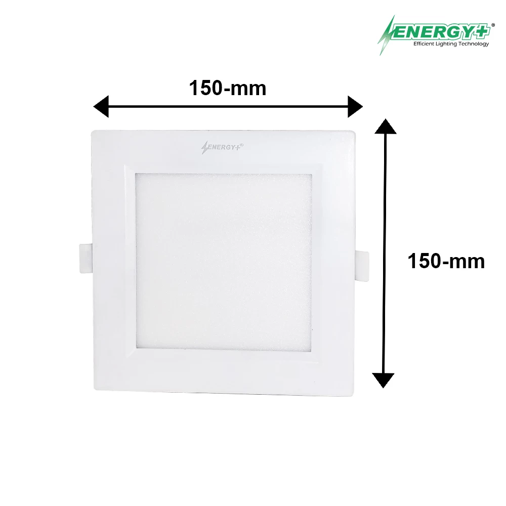 12W ZION PANEL SQ WH/WW/4000K