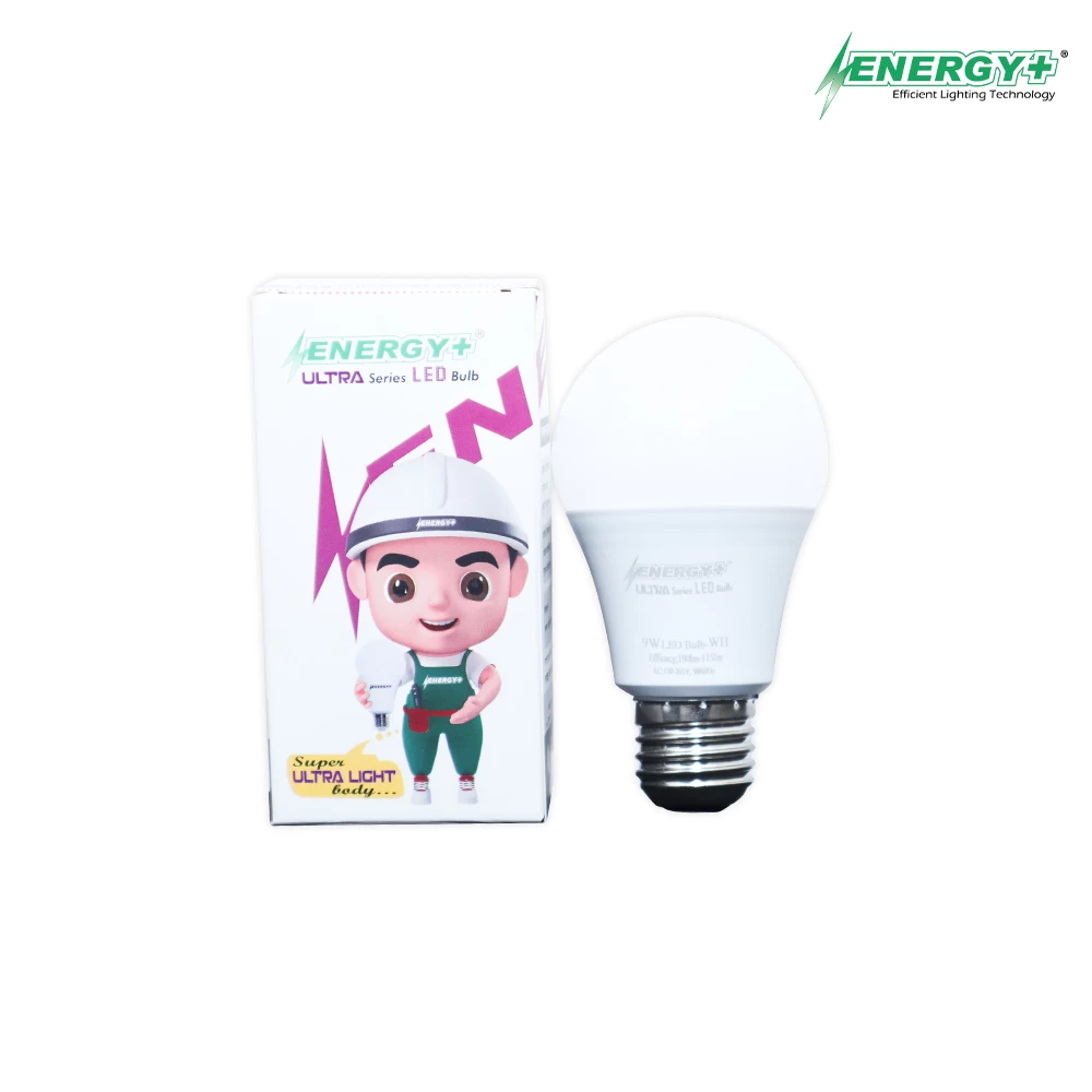 9W E27 LED Bulb WH/WW/RD/GR/BL