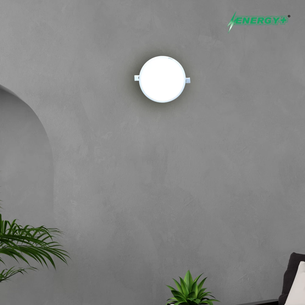 15W SALVI PANEL White Round Body WH