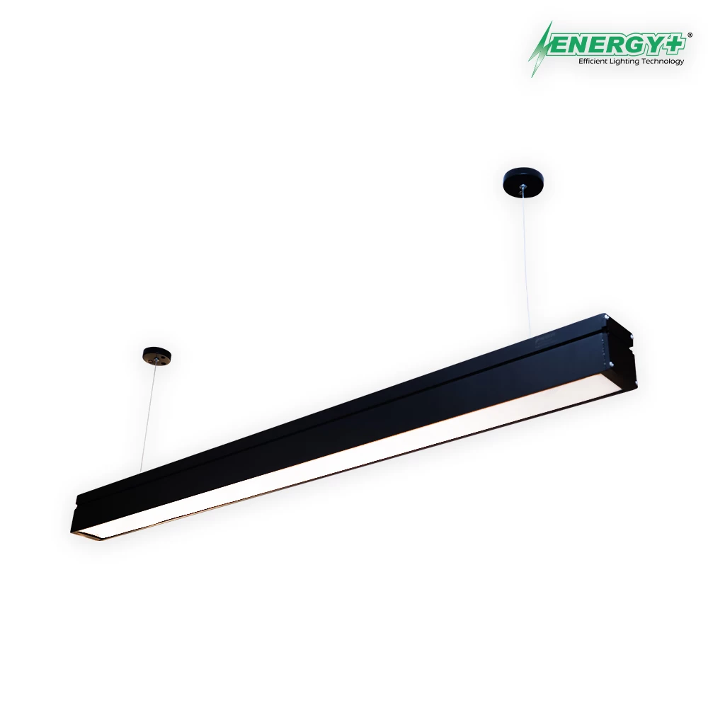 HL 4391 8′ Linear Light BK/WH Body WH/WR