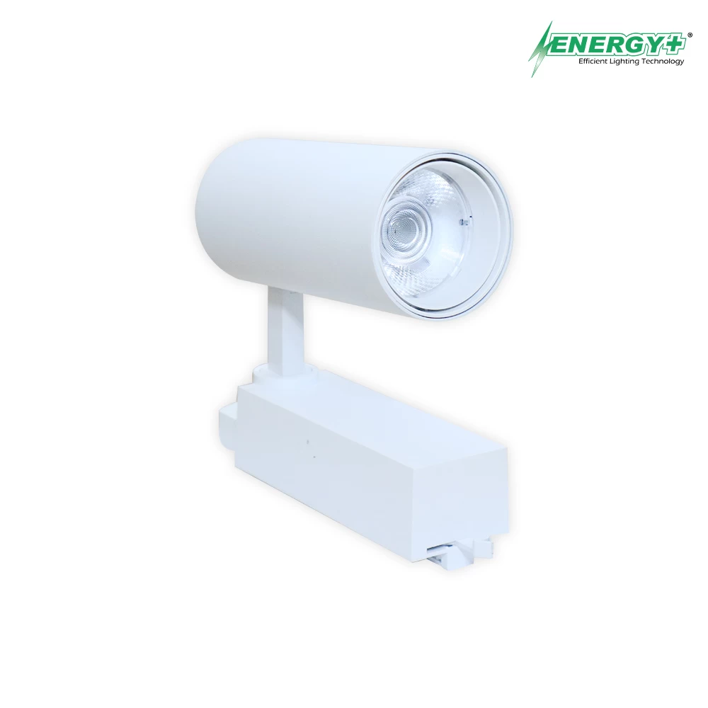 22019 25W LED Channel Spot WH Body WH