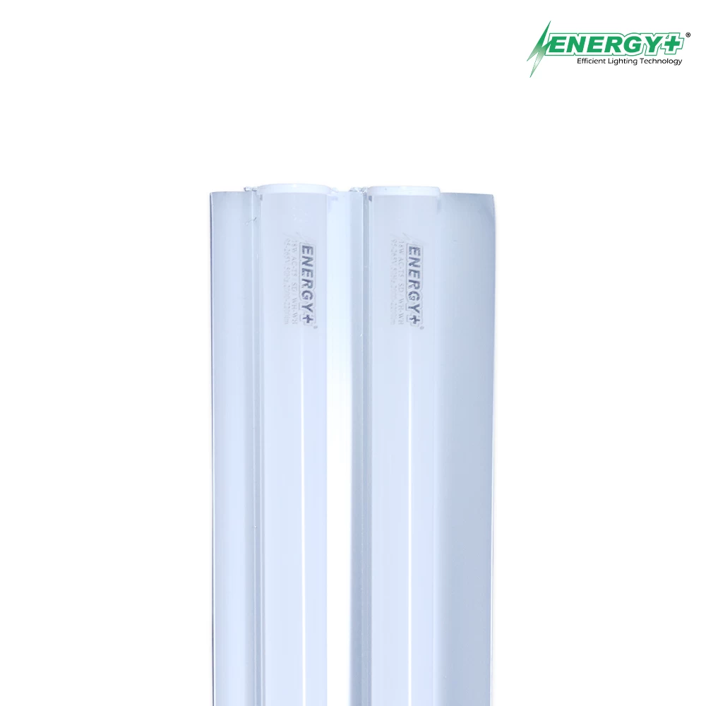Energy+ 1037-2x18WT5 AC/SD/WH Industrial Light with Shade